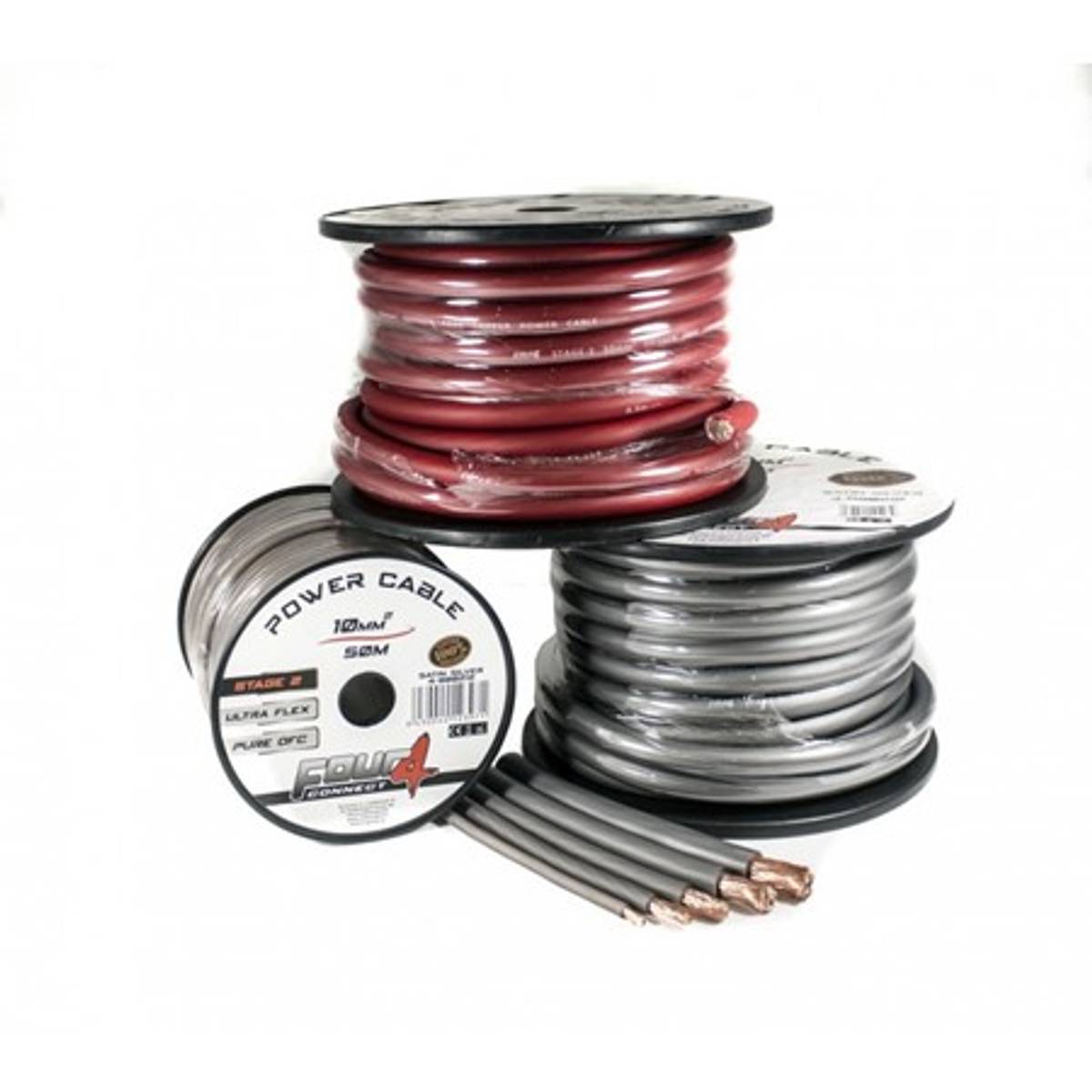 4 CONNECT 20mm2, rød 100% ren kobber