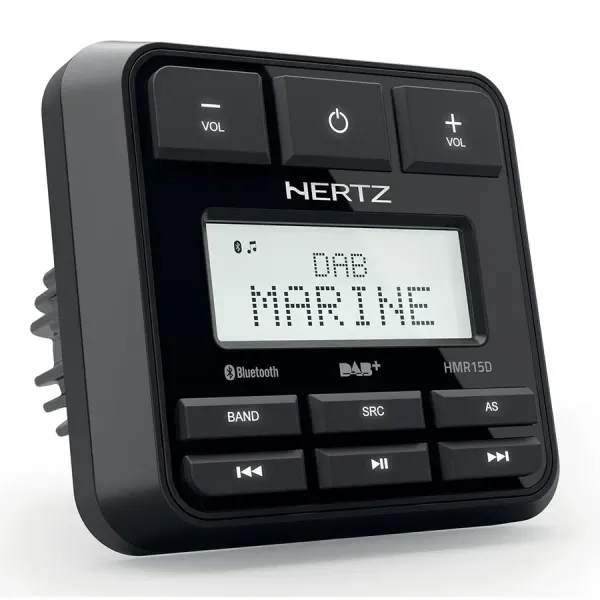 Hovedbilde Hertz HMR 15 D DAB+ marineradio