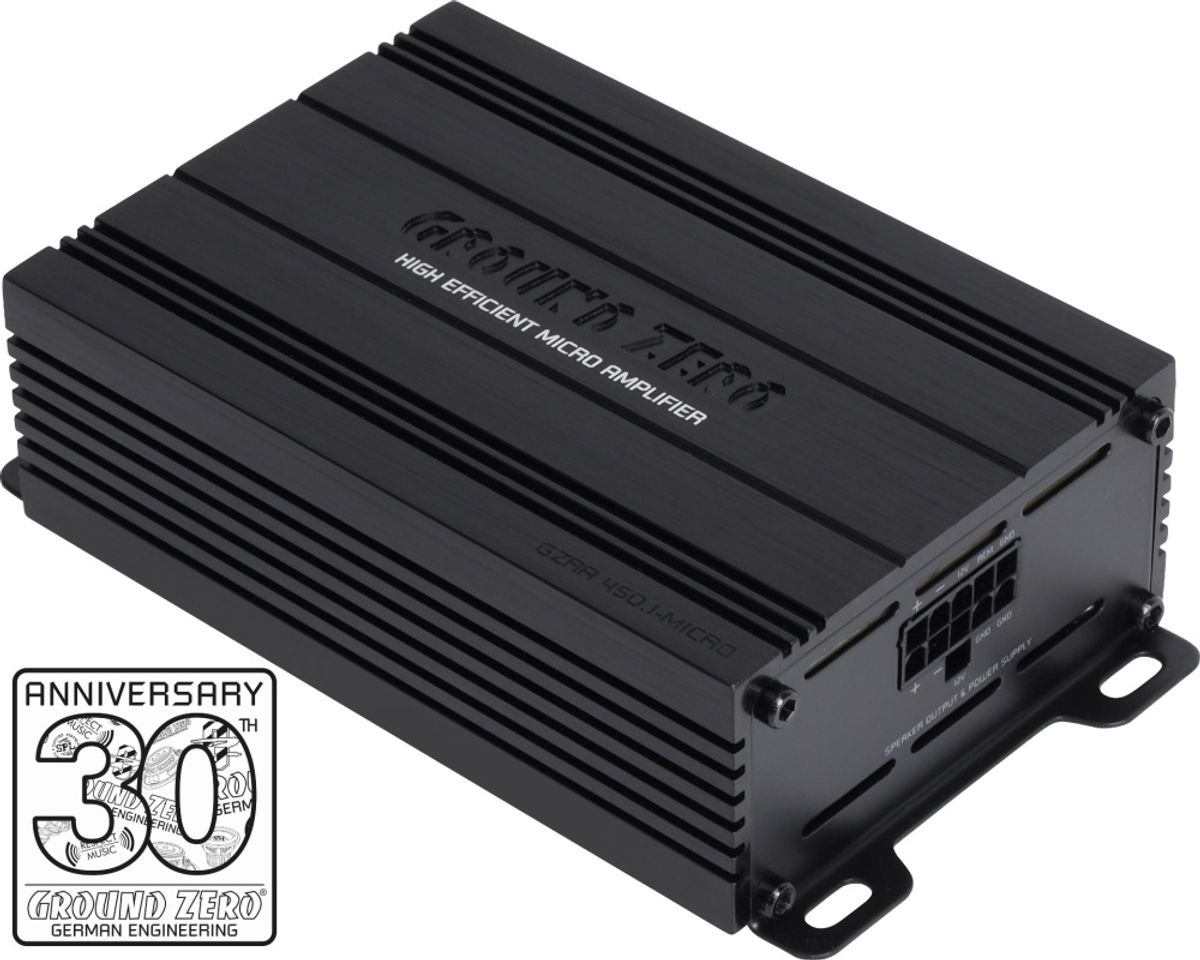 Ground Zero GZRA 450.1-MICRO 480W @ 1 Ohm
