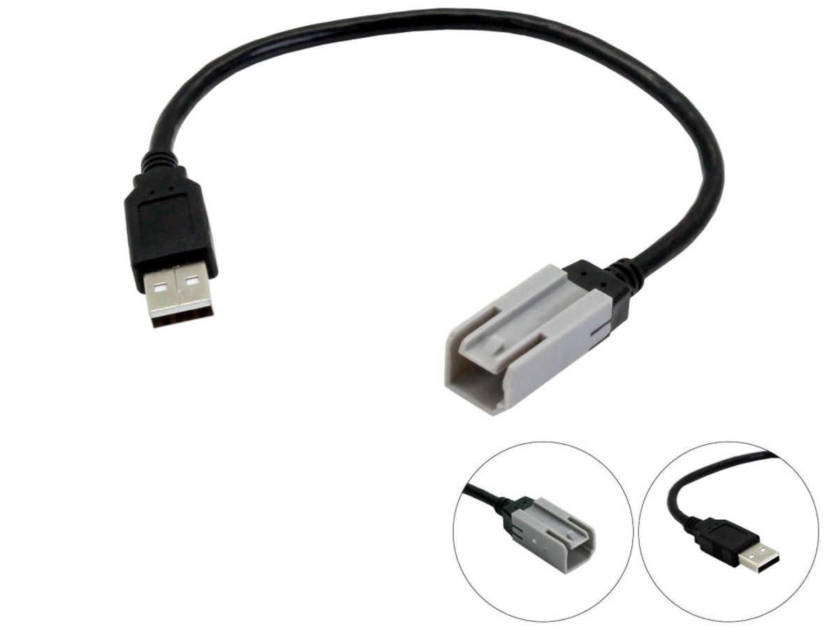Connects2 Adapter - Beholde USB Med grå Autolink plugg