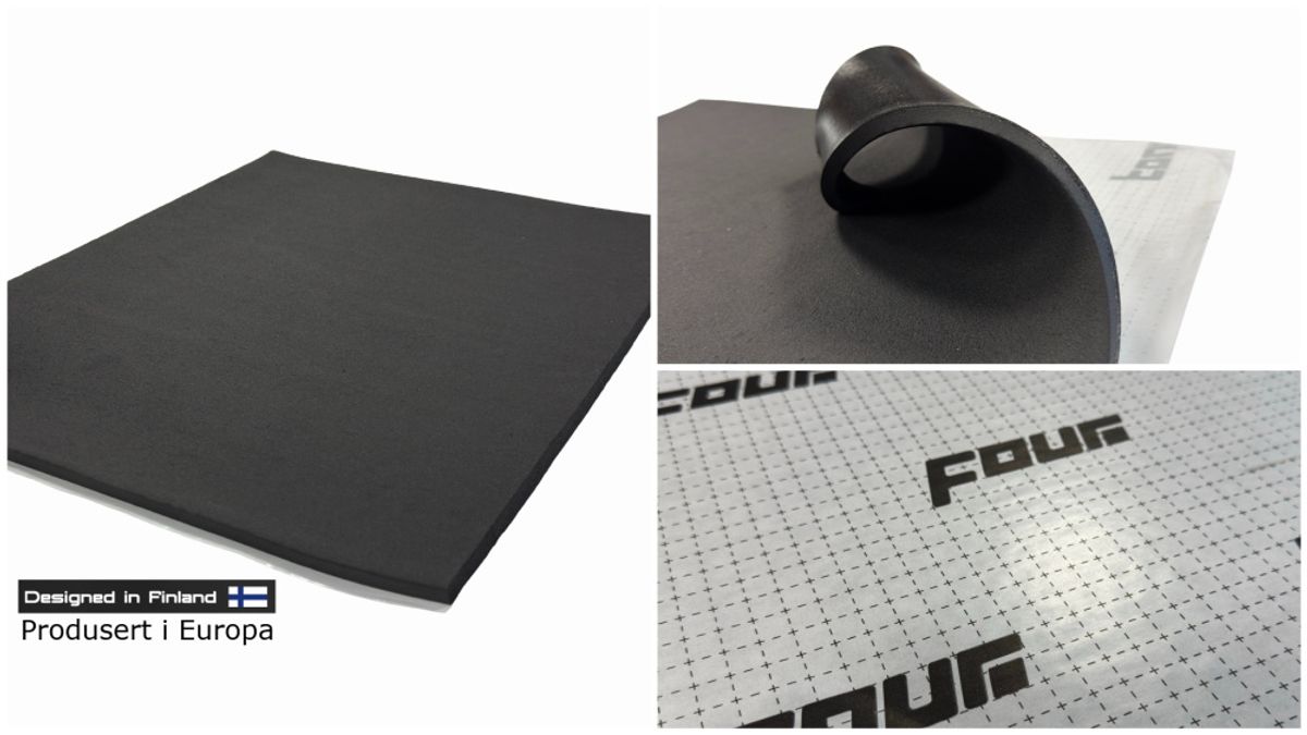 FOUR S2 TopFlex 10, 10mm 50x37cm, 2,41m2