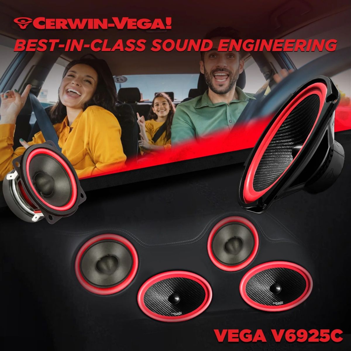  Cerwin Vega V6925C Vega 6x9/2,5